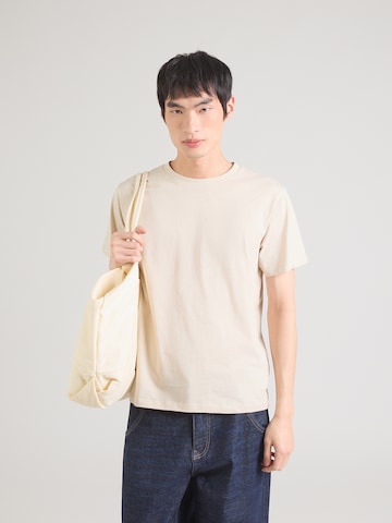 bēšs ABOUT YOU T-Krekls 'Peter': no priekšpuses