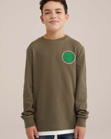 WE Fashion Paita värissä vihreä: etupuoli