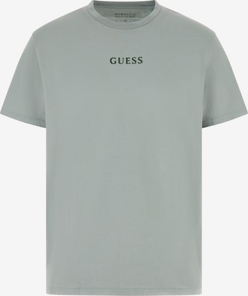 GUESS - Camiseta 'QUATTRO' en azul: frente