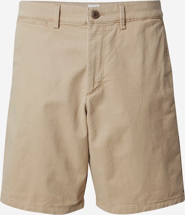 GAP - Regular Calças chino 'ESSENTIAL' em verde: frente