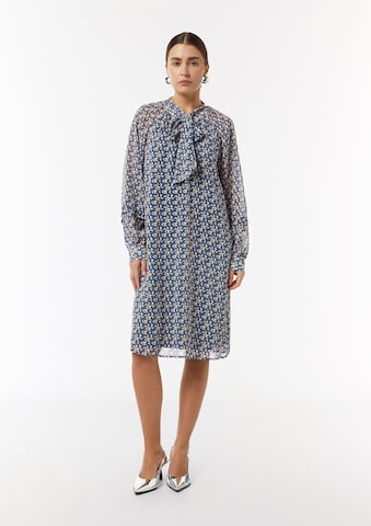 Robe COMMA en bleu : devant