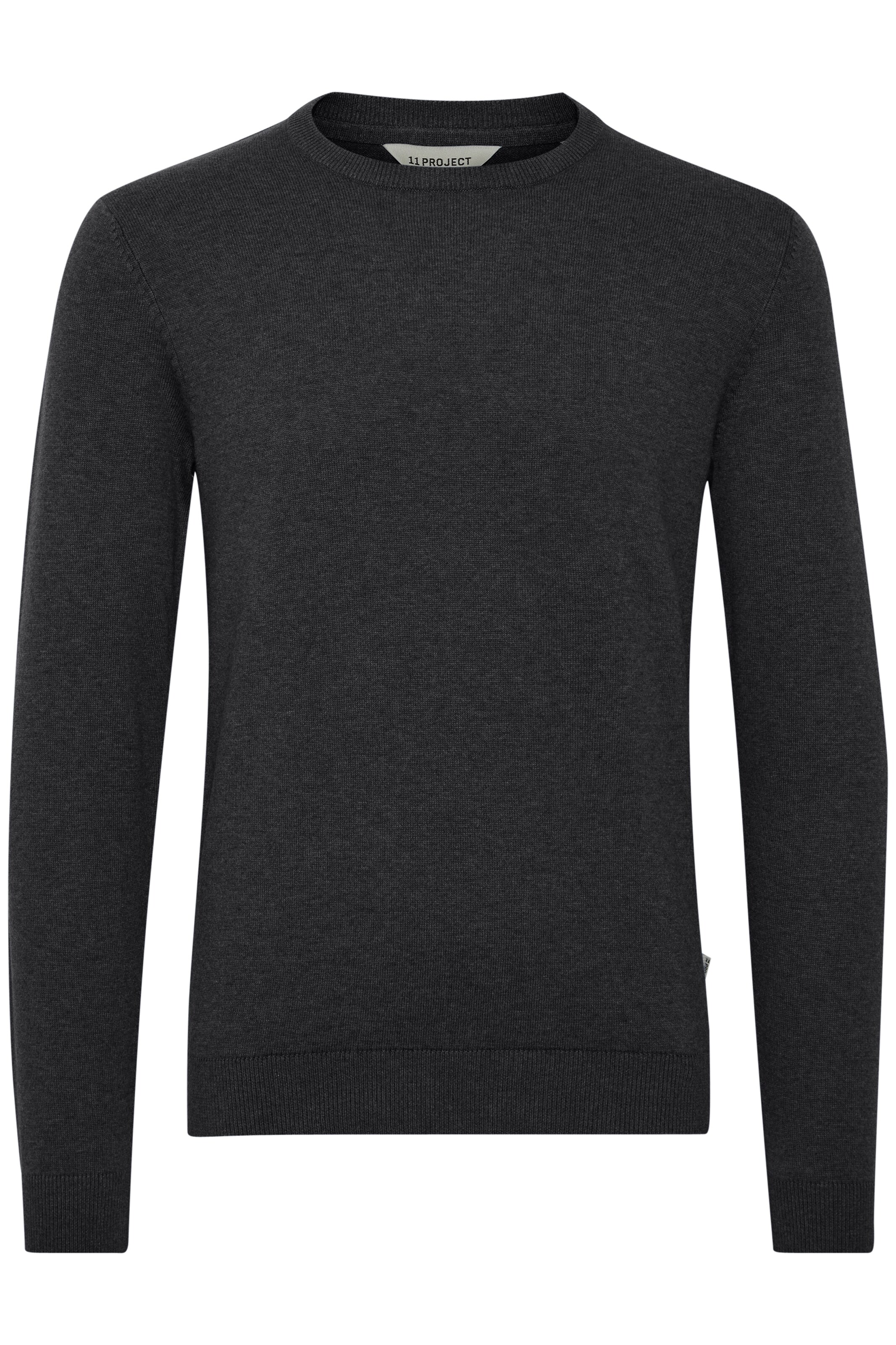 11 Project Trui 'MELVIN' in Grijs: voorkant