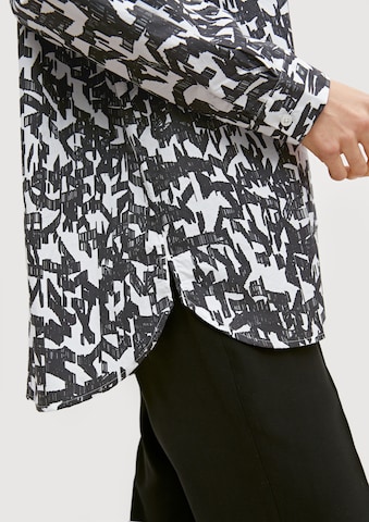 comma casual identity Blouse in Zwart