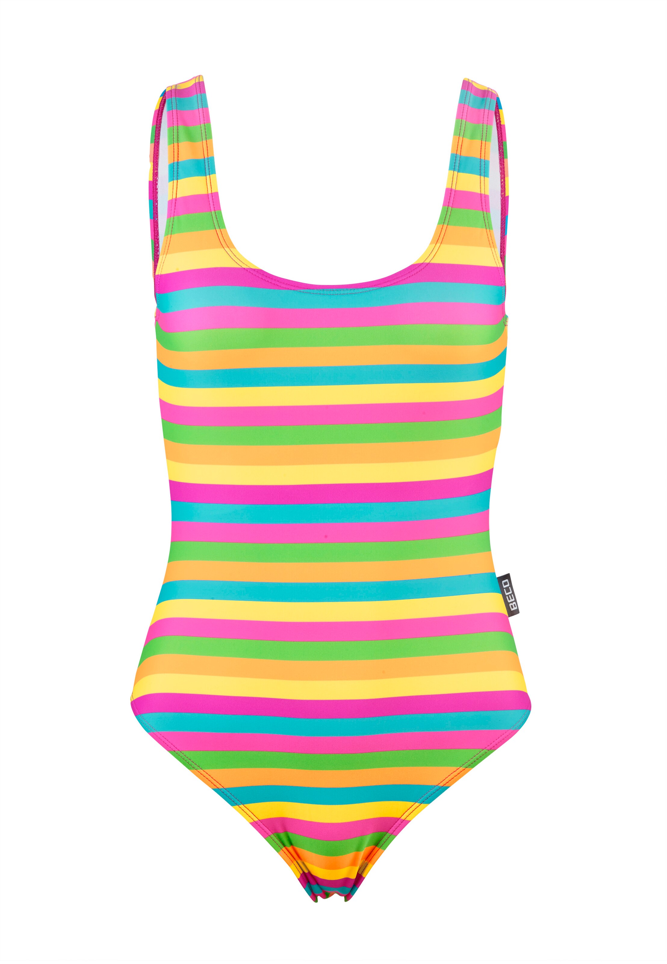 BECO the world of aquasports Badpak 'Pop Colour' in Gemengde kleuren: voorkant