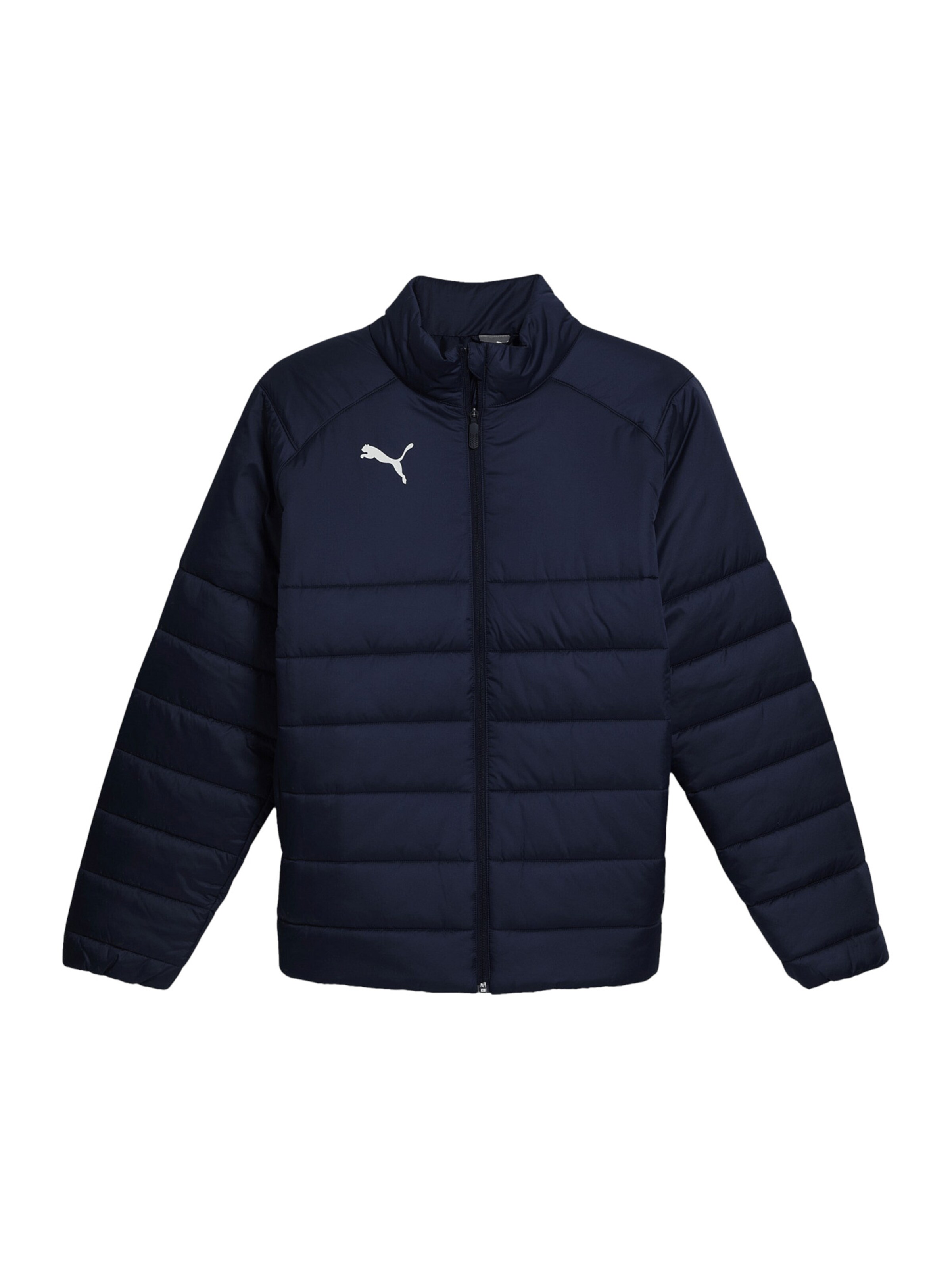 PUMA Athletic Jacket in Blue: front