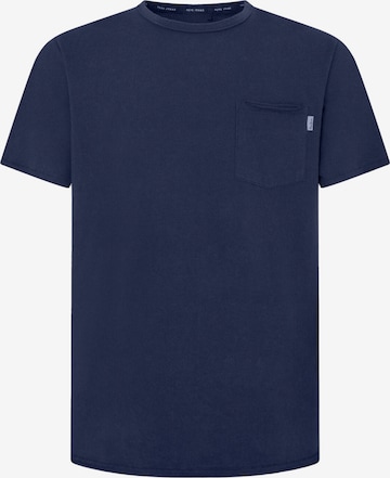 Pepe Jeans T-Shirt 'Single Carrinson' in Blau: predná strana