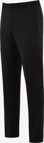 BENVENUTO Slim fit Pleated Pants in Black