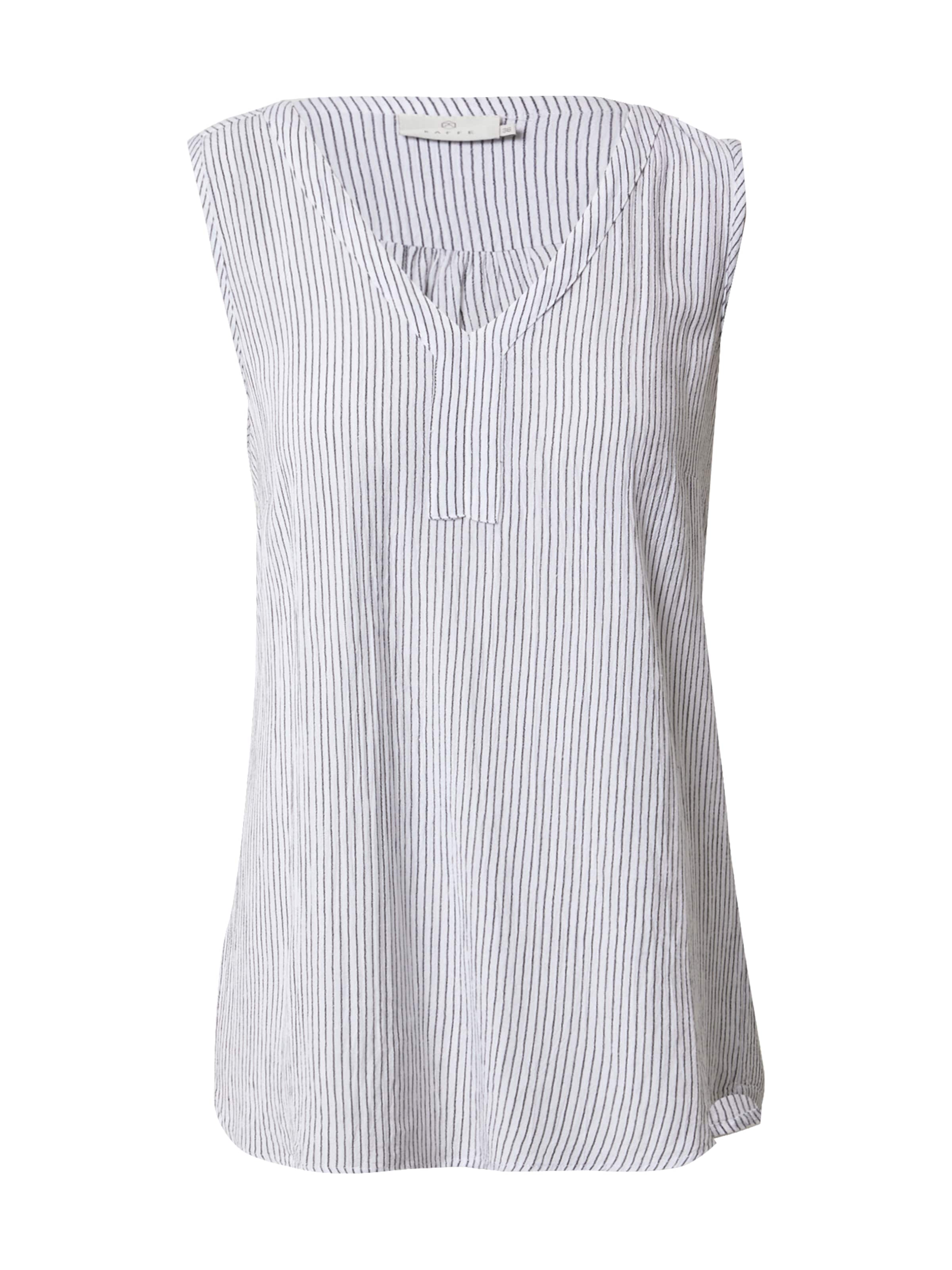 Kaffe Top 'Amber' in White: front
