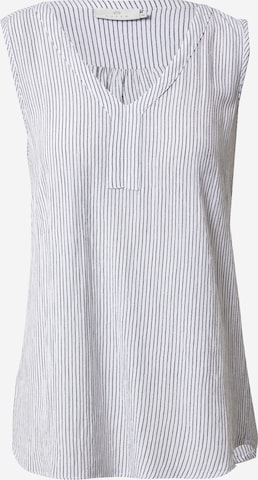 Kaffe - Top 'Amber' en blanco: frente