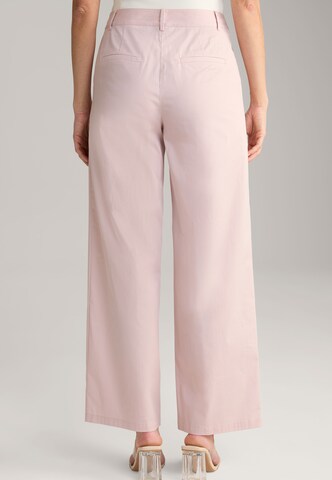 JOOP! Wide Leg Bundfaltenhose in Pink