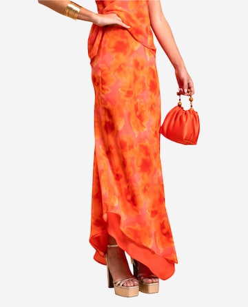 THE-ARE - Falda en naranja
