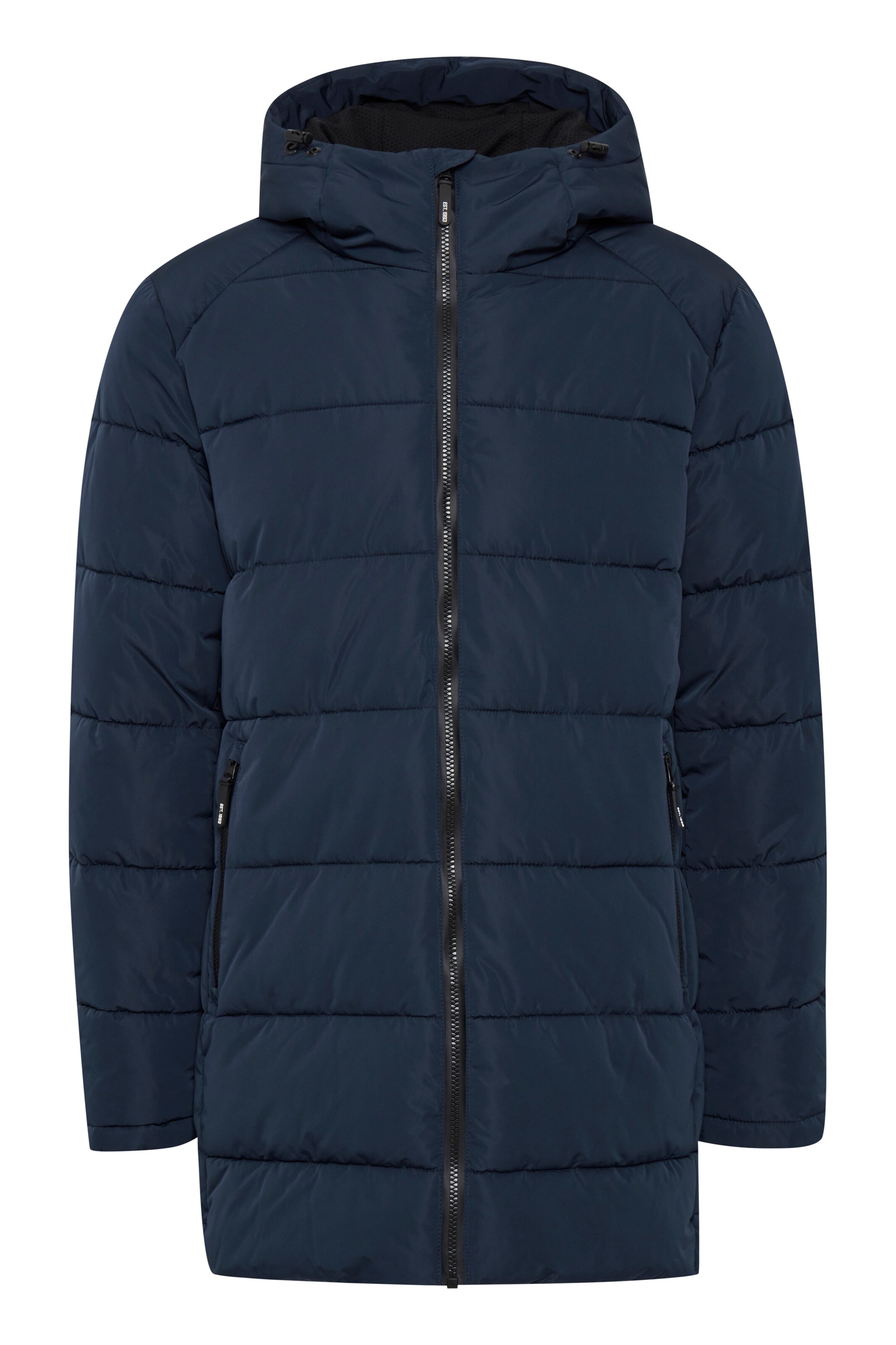 INDICODE JEANS - Parka de inverno 'Hersh' em azul: frente