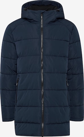 INDICODE JEANS Parka 'Hersh' in Blau: predná strana