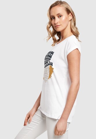 T-shirt 'Willy Wonka - Typed Head' ABSOLUTE CULT en blanc