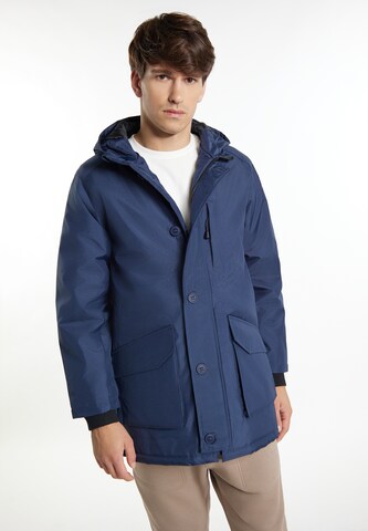 MO Performance Jacket in Blue: front