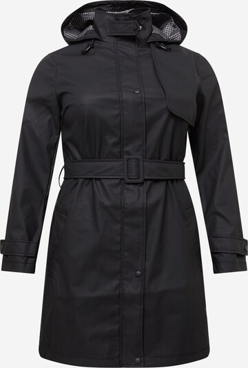 Palton de primăvară-toamnă Dorothy Perkins Curve pe negru, Vizualizare produs