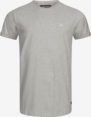 T-Shirt ' Kloge ' INDICODE JEANS en gris : devant