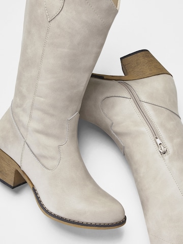 bonprix Buty kowbojskie w kolorze brązowy