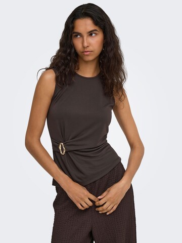 Haut 'ONLHAZE' ONLY en marron