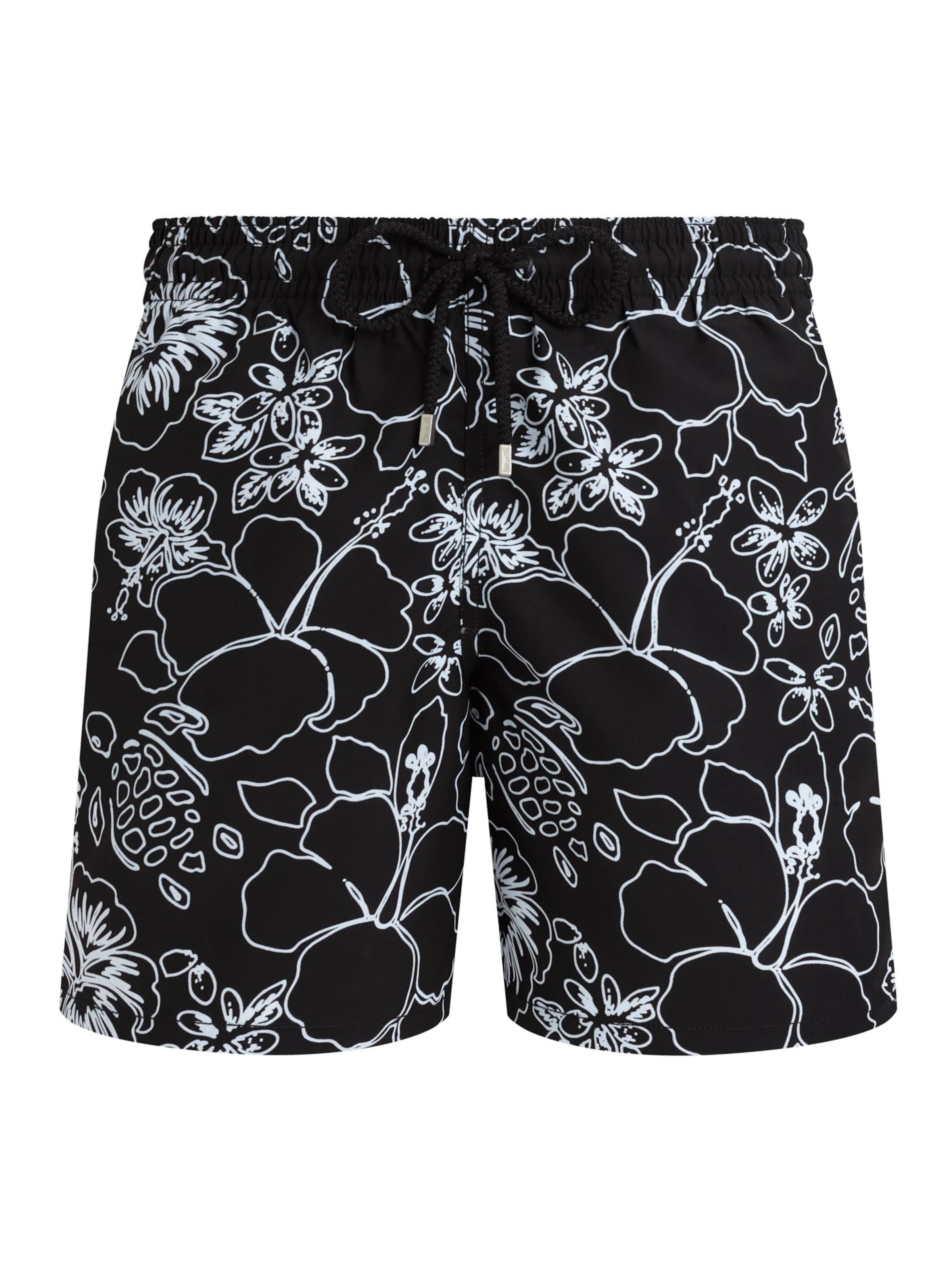 Vilebrequin Board Shorts in Black: front