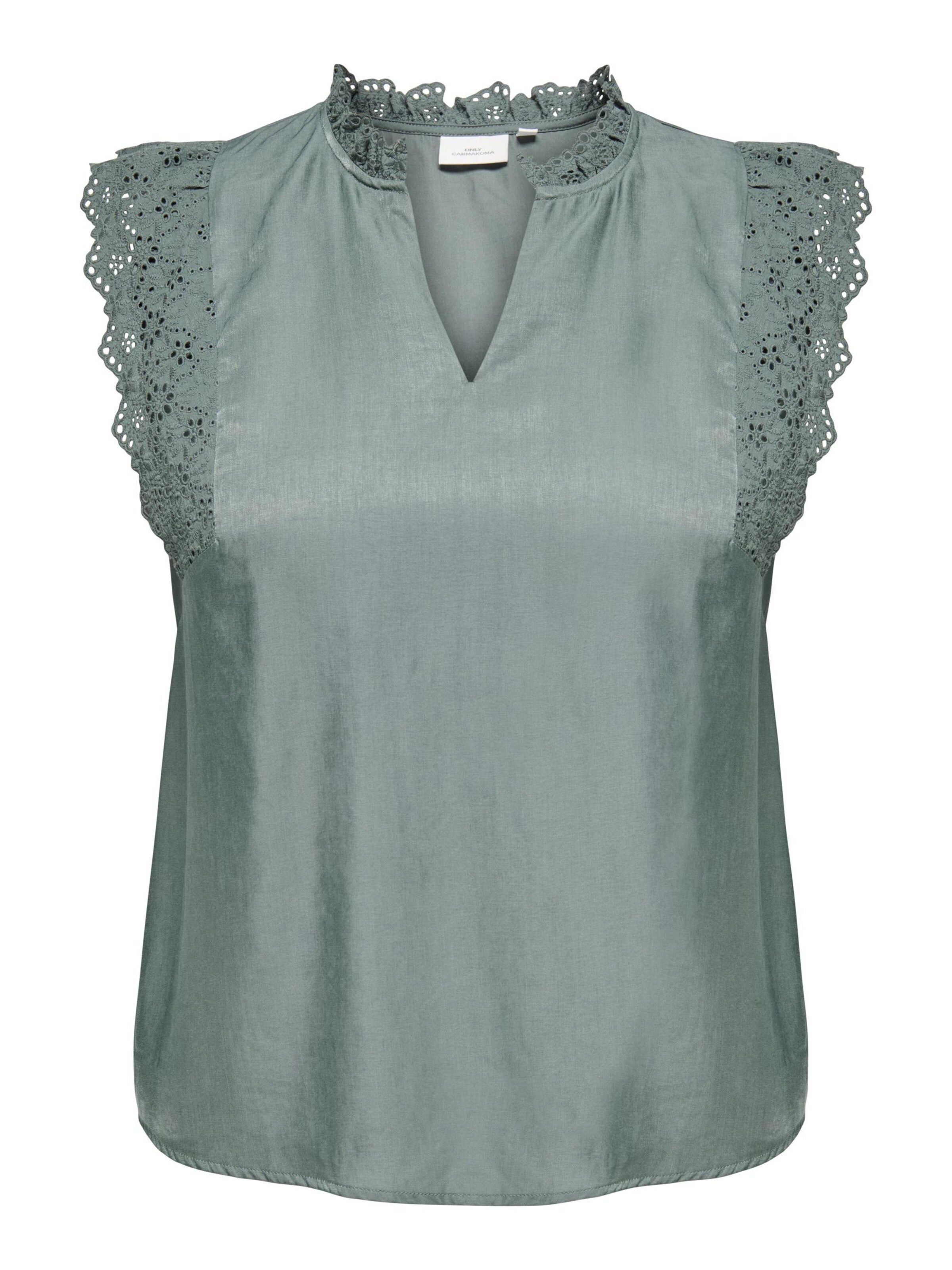 ONLY Carmakoma Top en verde, Vista del producto