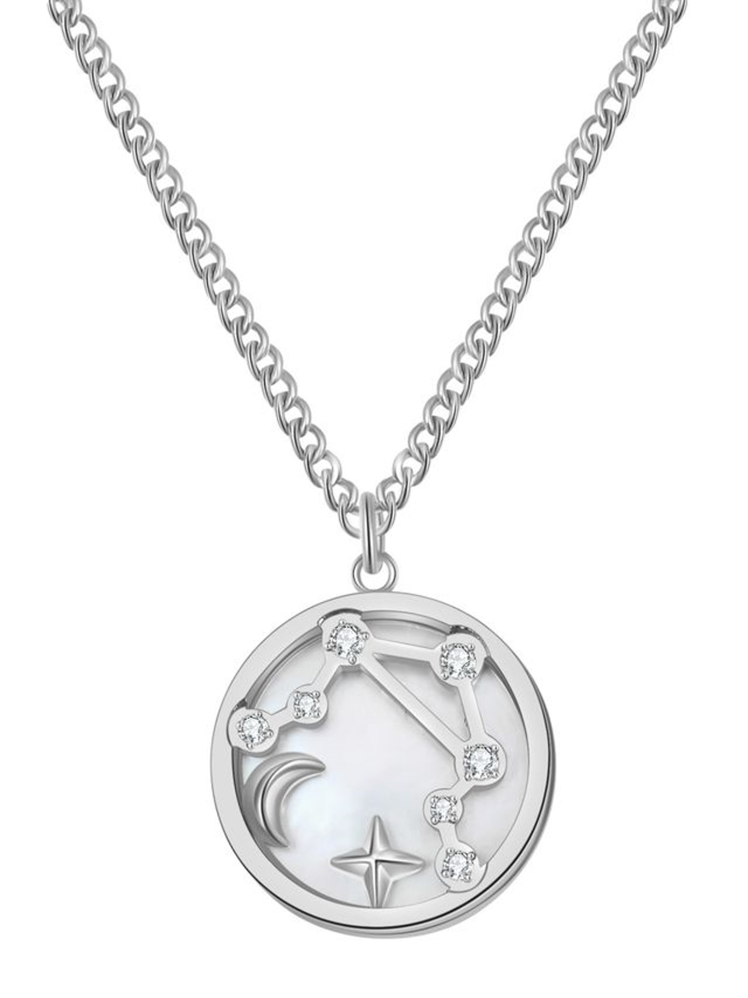 Collana 'Elegant Libra' di Hey Happiness in argento
