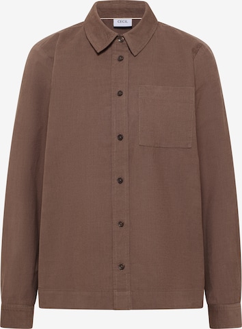 CECIL Blouse in Brown: front
