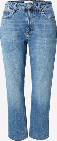 TOPSHOP Regular Jeans i blå: framsida