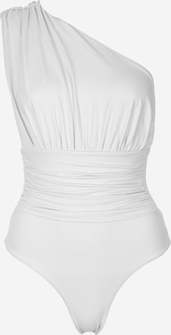 SEA ME SWIM Badeanzug 'MONACO' in Weiß: Vorderseite