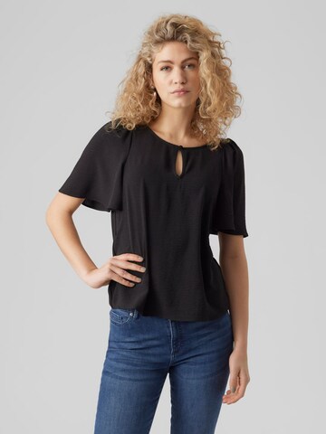VERO MODA Blouse in Black: front