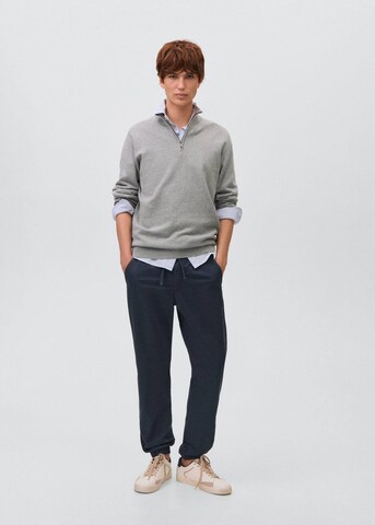 MANGO TEEN Tapered Pants in Blue