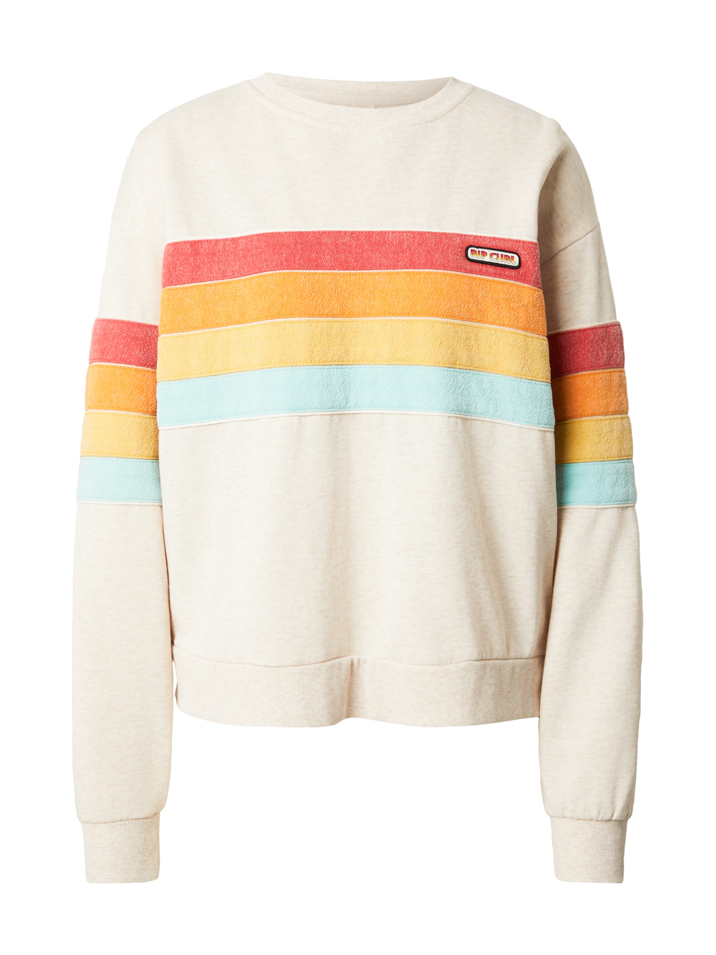 RIP CURL Sweatshirt 'SURF REVIVAL' in Beige: front