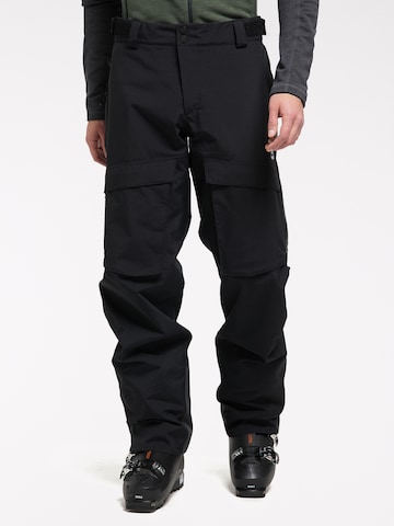 Haglöfs Regular Outdoor Pants 'Elation GTX' in Black: front