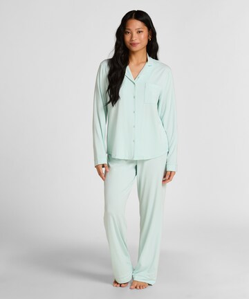 Hunkemöller Slaapshirt 'Essential' in Groen