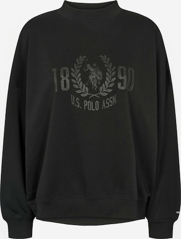 U.S. POLO ASSN. Trui ' UWLullu ' in Zwart: voorkant