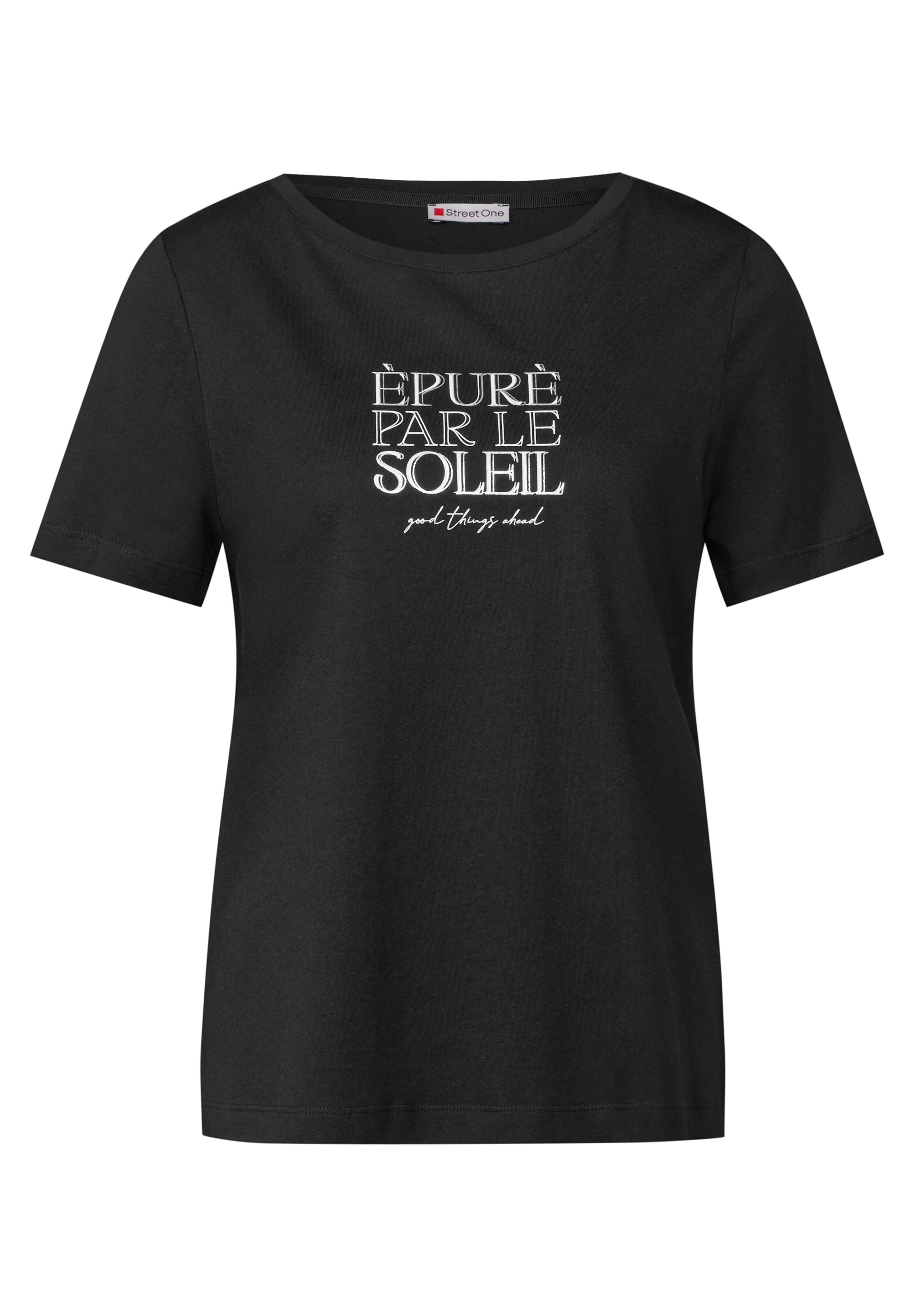STREET ONE Shirt in Black: front