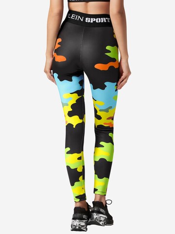 Skinny Pantaloni sportivi di Plein Sport in nero