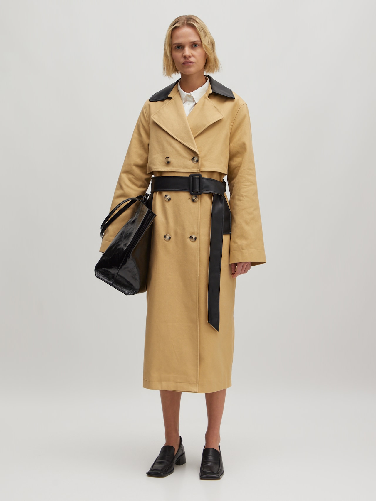 EDITED Produkte Mantel 'Aiko' beige