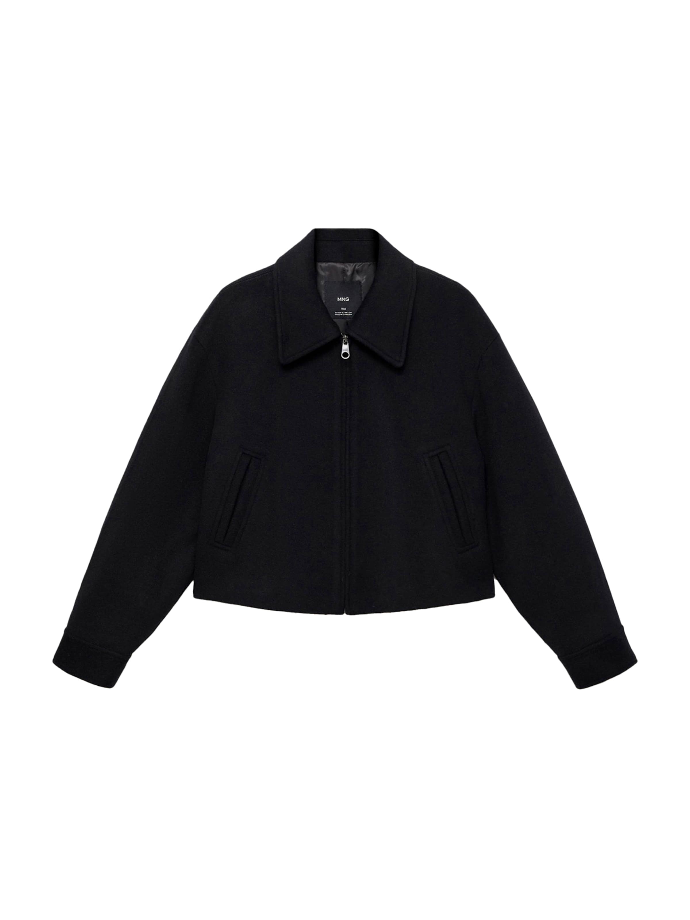 MANGO Prechodná bunda 'Candyx' - Čierna: predná strana