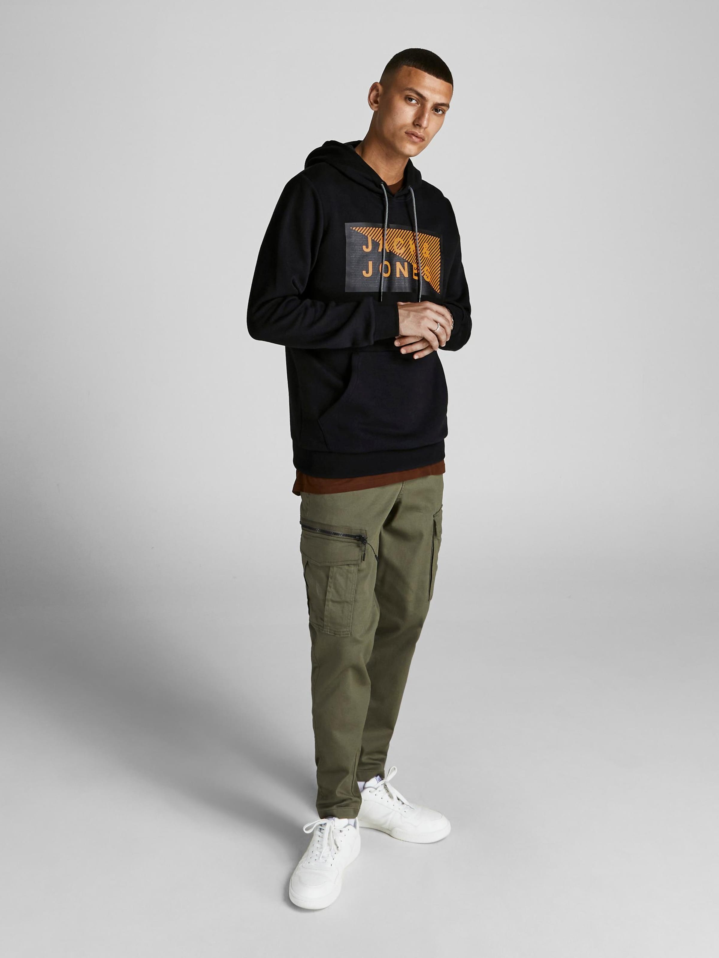 Männer Sweat JACK & JONES Sweatshirt 'Shawn' in Schwarz - ST95684 Männer Sweat JACK & JONES Sweatshirt 'Shawn' in Schwarz - ST95684
