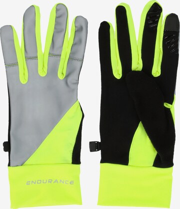 ENDURANCE Athletic Gloves 'Mingus' in Yellow