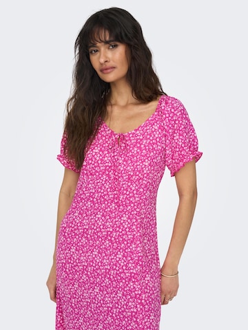 ONLY Kleid 'Kai' in Pink