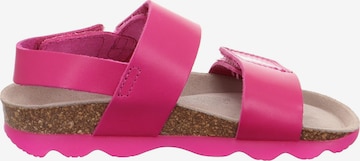 SUPERFIT Odprti čevlji | roza barva