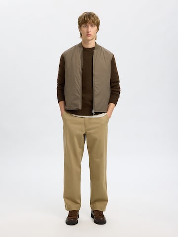 SELECTED Vest 'SLHTHOMAS' in Grey