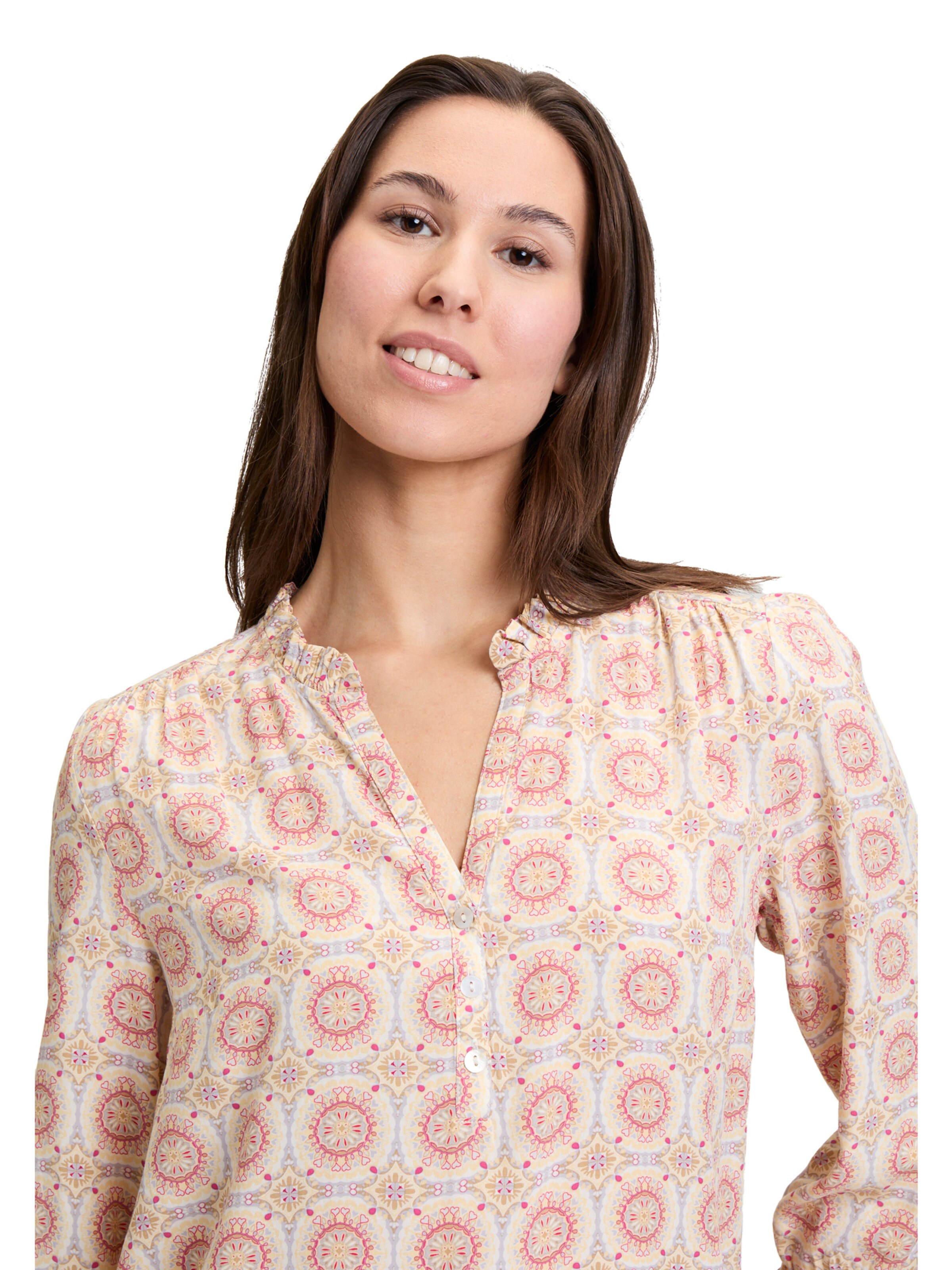 Cartoon Blouse in Wit