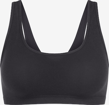 SLOGGI Bralette Bra ' Blue Go Sense ' in Black: front