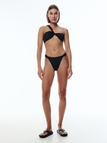 EDITED Bandeau Góra bikini 'Dorit' w kolorze czarny