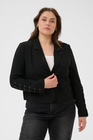 KAFFE CURVE Blazer i sort