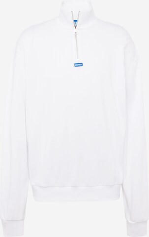 HUGO - Sweatshirt 'Neeler' em branco: frente