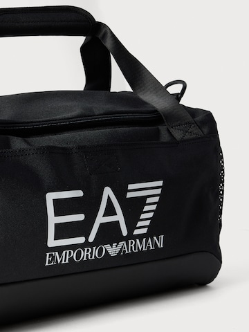 EA7 Emporio Armani Дорожная сумка в Черный